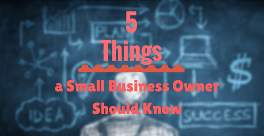 5 things small business owner
